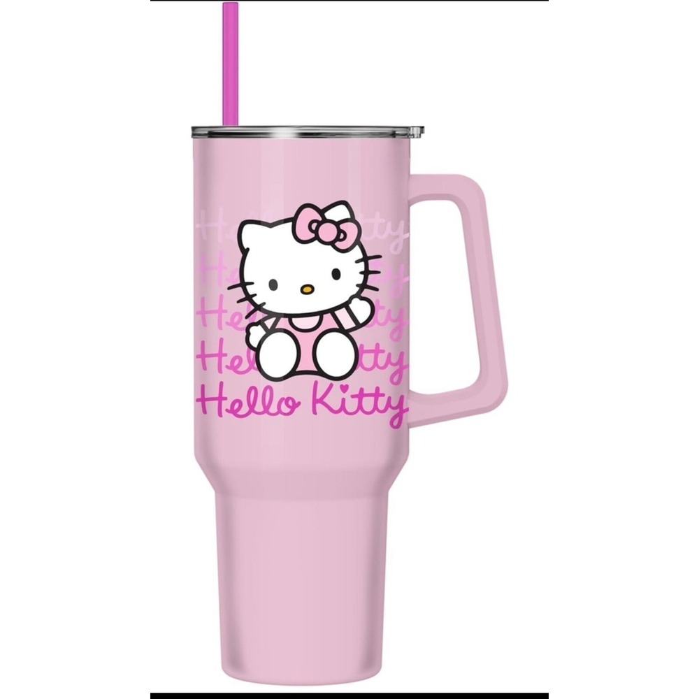 Hello Kitty 40 oz Tumbler‎ with Handle